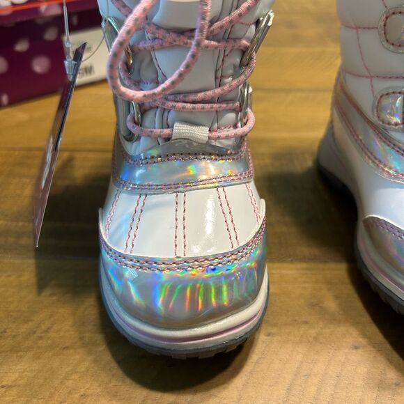 Toddler Girls Insulated Winter Boots - Picture 6 of 11